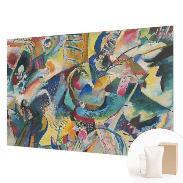 Tapet væg Farverig abstrakt