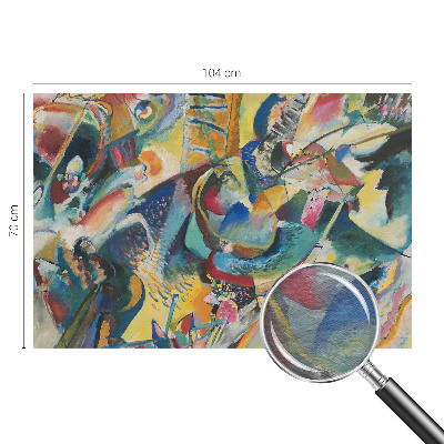 Tapet væg Farverig abstrakt