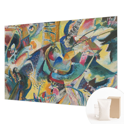 Tapet væg Farverig abstrakt