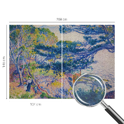 Fototapet soveværelse Impressionistisk landskab