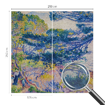 Fototapet soveværelse Impressionistisk landskab