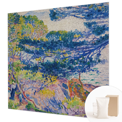 Fototapet soveværelse Impressionistisk landskab