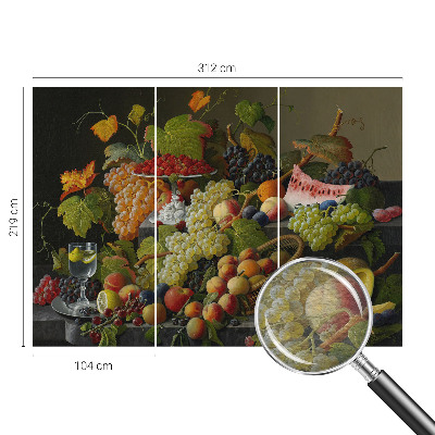 Fototapet til børn Frugtsammensætning