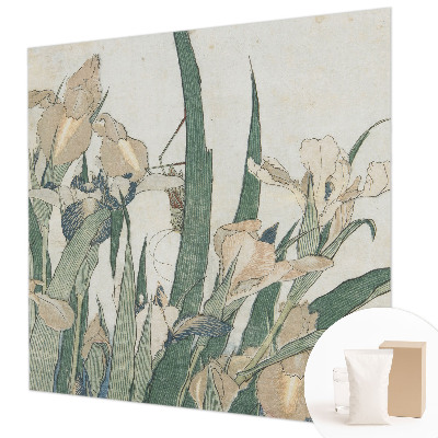 Fotovæg soveværelse Delikate iriser