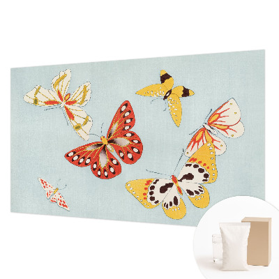 Høj kvalitet fototapet Kunstneriske sommerfugle