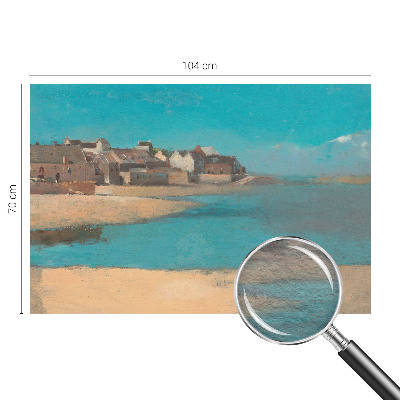 Fototapet efter mål En stille landsby