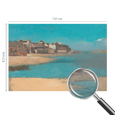 Fototapet efter mål En stille landsby