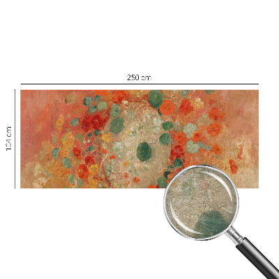 Modern fototapet Abstrakte blomster