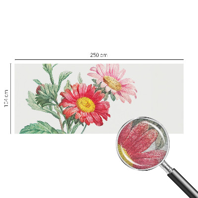 Fototapet på mål Delikate blomster
