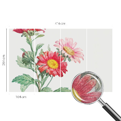 Fototapet på mål Delikate blomster