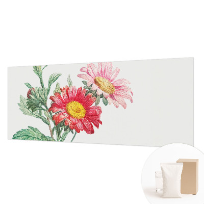 Fototapet på mål med et delikat blomsterprint