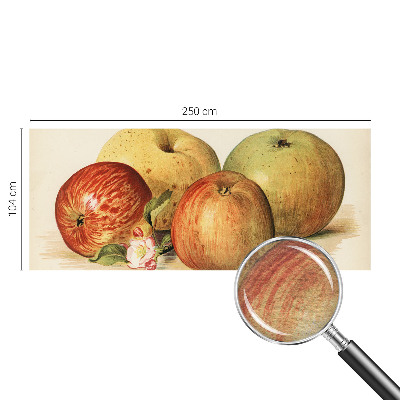 Fotovæg soveværelse Æbleblomster