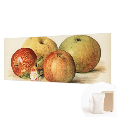 Fotovæg soveværelse Æbleblomster