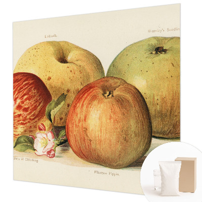 Fotovæg soveværelse Æbleblomster