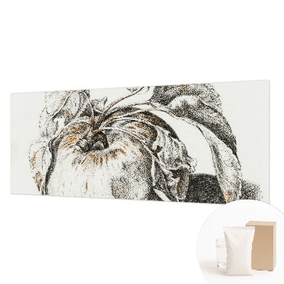 Høj kvalitet fototapet Æbleblade