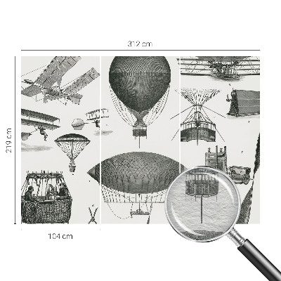 Foto tapet Luftfartens historie