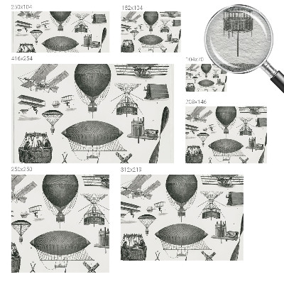 Foto tapet Luftfartens historie