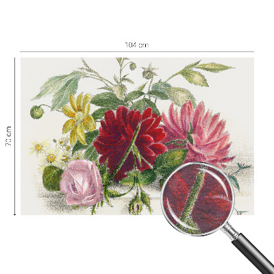 Vlies fototapet Blomsterbuket