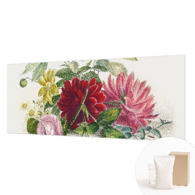 Vlies fototapet med motiv af en blomsterbuket