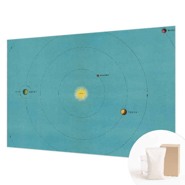 Fotostat med motiv af et kosmisk system