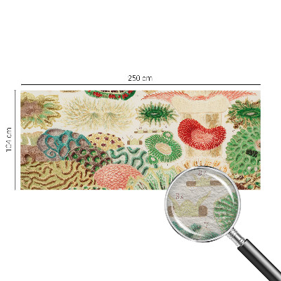 Fototapet soveværelse Organiske former