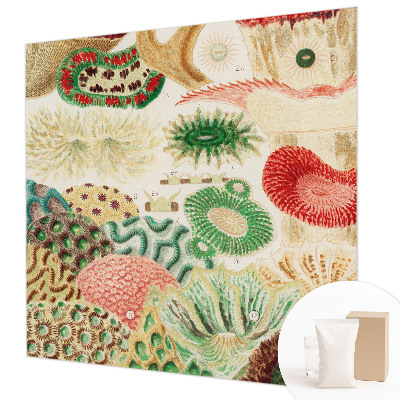 Fototapet soveværelse Organiske former