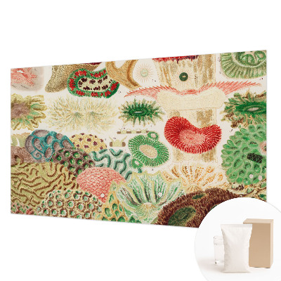 Fototapet soveværelse Organiske former