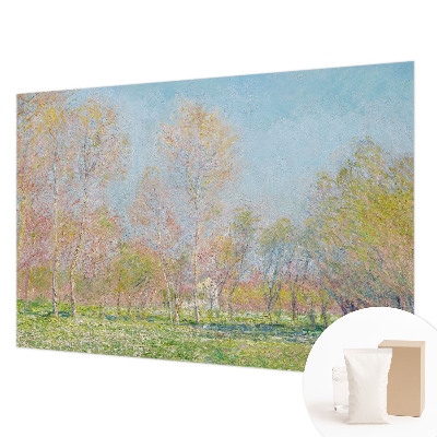 Fotovæg stue Forårsparken