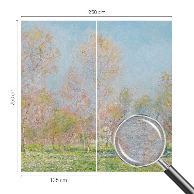 Fotovæg stue Forårsparken