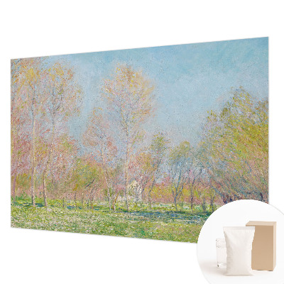 Fotovæg stue Forårsparken