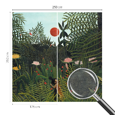 Fototapet efter mål Eksotisk landskab