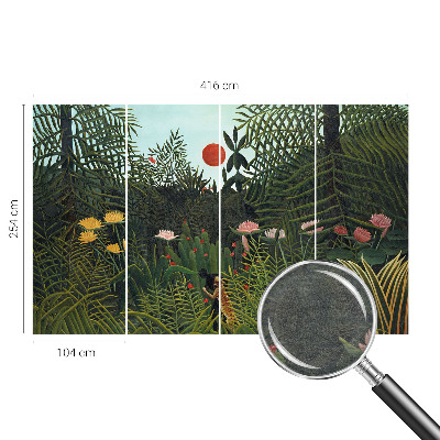 Fototapet efter mål Eksotisk landskab