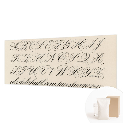 Fototapet på mål Kalligrafisk skrift