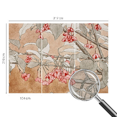 Non-woven fototapet Blomsterharmoni