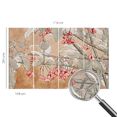 Non-woven fototapet Blomsterharmoni