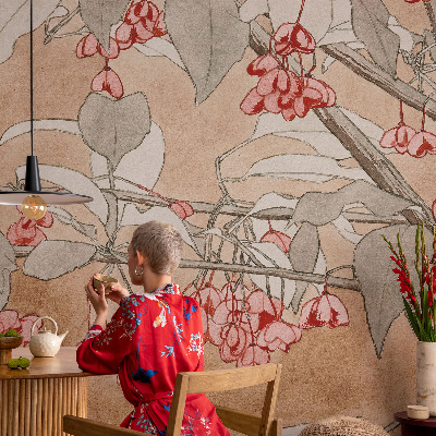 Non-woven fototapet Blomsterharmoni