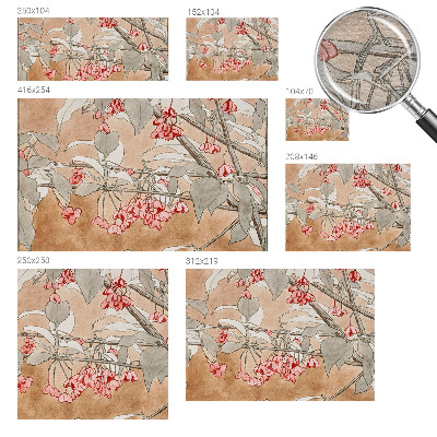 Non-woven fototapet Blomsterharmoni