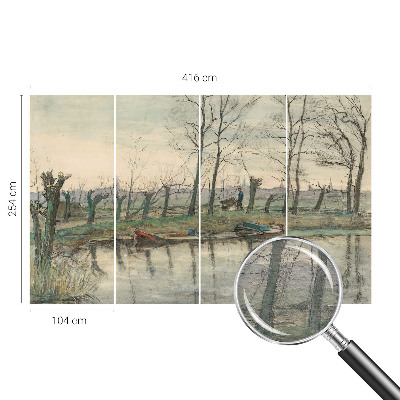 Tapet Vinterlandskab