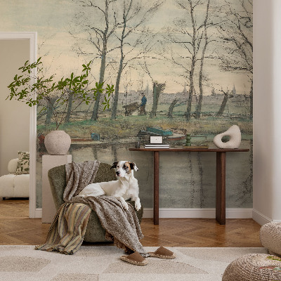 Tapet Vinterlandskab