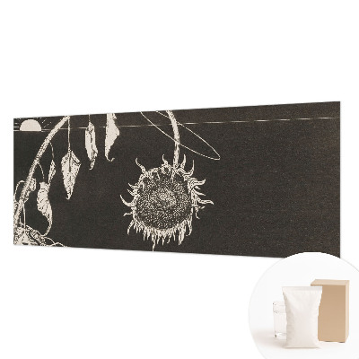 Tapet væg Nostalgisk solsikke