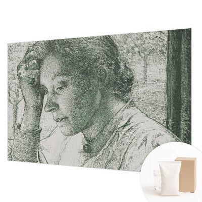 Væg tapet Reflekterende kvinde