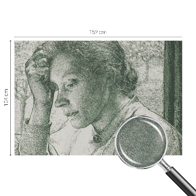 Væg tapet Reflekterende kvinde