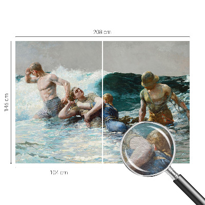 Fototapet stue Søkamp