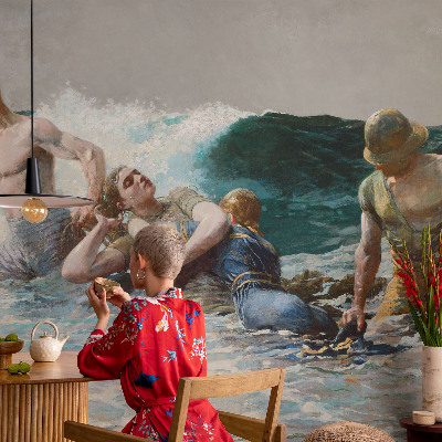 Fototapet stue Søkamp