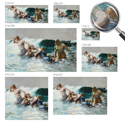 Fototapet stue Søkamp