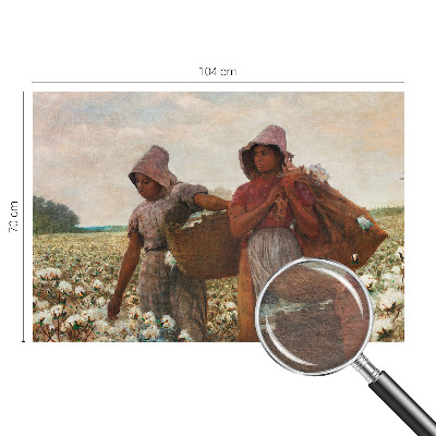 Fototapet soveværelse Arbejder i marken