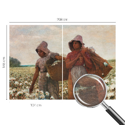 Fototapet soveværelse Arbejder i marken