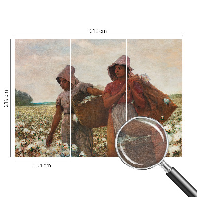 Fototapet soveværelse Arbejder i marken