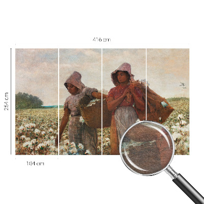 Fototapet soveværelse Arbejder i marken