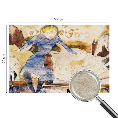 Fototapet på mål Feminin fred